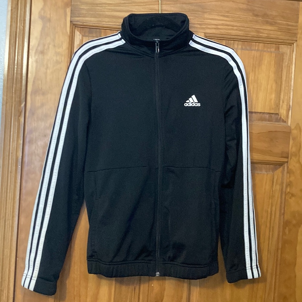 Small Black ADIDAS Track Jacket